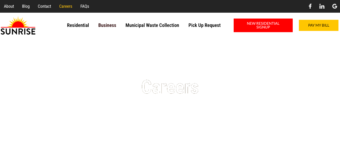 Sunrise Sanitation Services Inc